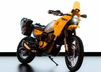 BSA Thunderbolt Unveiled at EICMA 2025 – Adventure Bike Based on Yezdi Platform!