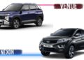 Hyundai Venue vs Tata Nexon: Real-World Comparison of Price, Features & Mileage