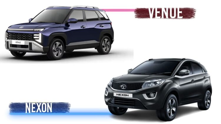 Hyundai Venue vs Tata Nexon: Real-World Comparison of Price, Features & Mileage