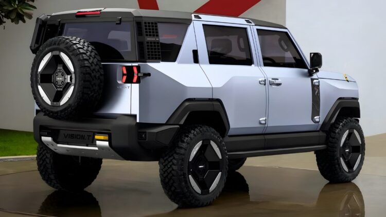 Mahindra Vision T SUV Revealed: A Modern Take on Rugged Off-Road Design
