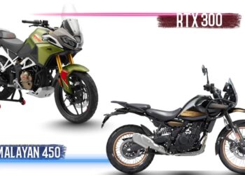 TVS Apache RTX 300 vs Himalayan 450 Full Comparison: Design, Power, Features & Price