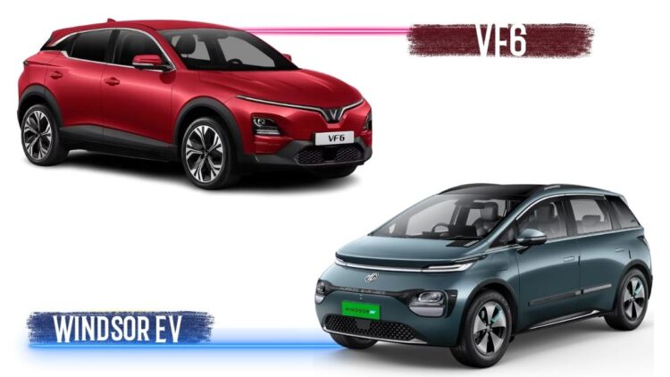 VinFast VF6 vs MG Windsor EV: Range, Features & Price Compared Simply