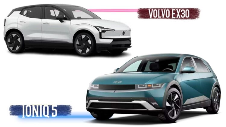 Volvo EX30 vs Hyundai Ioniq 5: Full Comparison of Design, Range & Price