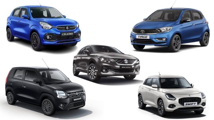 Best 5 Hatchback Cars for Middle-Class Buyers with High Mileage!