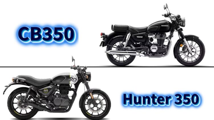 CB350 vs Hunter 350: Performance, Comfort & Value for Money Compared!